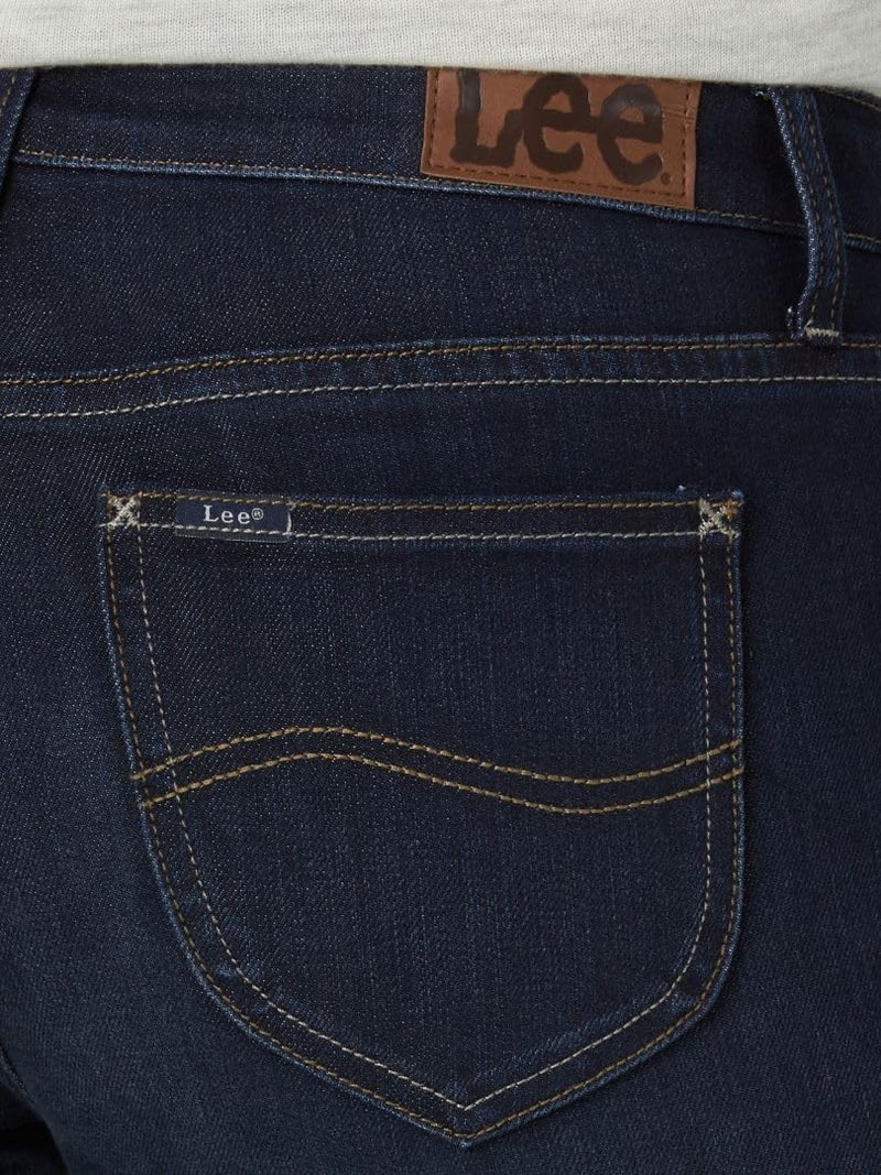 Lee Women's Legendary Mid Rise Bootcut Jean Blackout 8 Short - Image 2